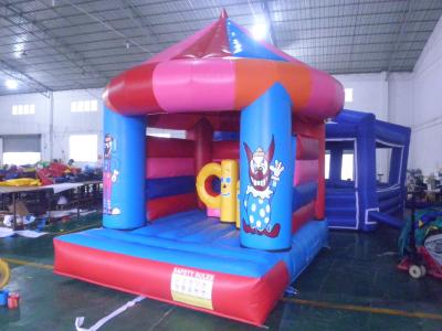 China Pink Princess Inflatable Bouncy Castle , Park Inflatable Castle for sale