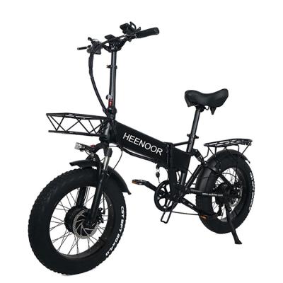 China Aluminum 4.0 Wheel Electric Bicycle 48V 1500W Brushless Motor Fat Tire Electric Bike  E Bike Folding EU Warehouse 20inch Hub for sale