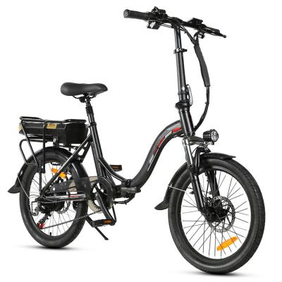 China Aluminum Alloy 2022 new style  European Warehouse 20inch  36v 350w Lithium Battery Electric Folding bike  Ebike Aluminum Alloy Frame for sale