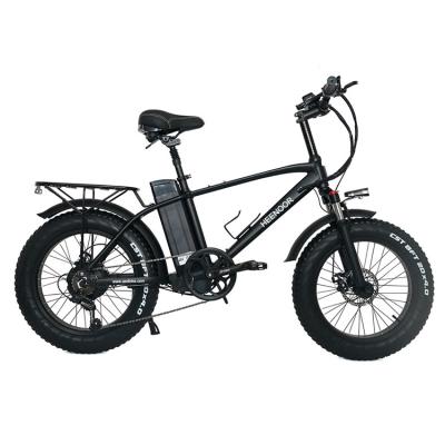 China Aluminum Alloy Ready in stock EU Warehouse electric bicycle ebike 20 4.0 Fat Tire Electric Mountain Bike Aluminum Frame Power Battery 48V 750W for sale