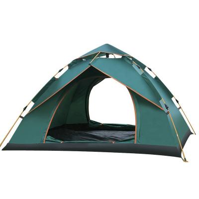 China UV-Resistant 3-4 Person House Automatic Family Outdoor Sport Quick Pop-up Camp Tent for sale