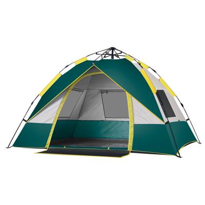 China UV-Resistant Outdoor Waterproof 1-3 Person Hiking Military Beach Folding Automatic Pop Up Camping Tent for sale