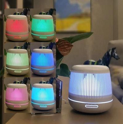 China 550ML Household OEM Aviary Design Colors Changed LED Mist Diffuser Ultrasonic Cool Aroma Diffuser For Home Office for sale