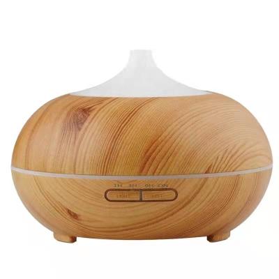 China New Grain Household Aromatherapy Wood Ultrasonic Essential Oil Diffuser Electronic Aroma Diffuser for sale