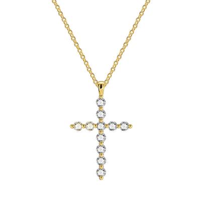 China New Product FASHIONABLE Stylish Zircon Crucifix Pendant Fashion Temperament Female All Clavicle Upper Chain for sale