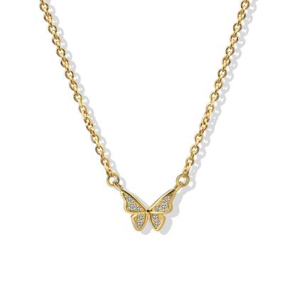 China 2023 Slim YiHe Clavicle Chain CSI Shell Beads Butterfly Necklace FASHIONABLE Show Personality Temperament for sale