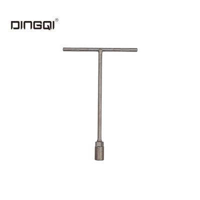 China Eco-friendly DingQi DIY Tool T Handle Socket Wrench T Bar Socket Wrench T-Handle Torque Wrench Type for sale