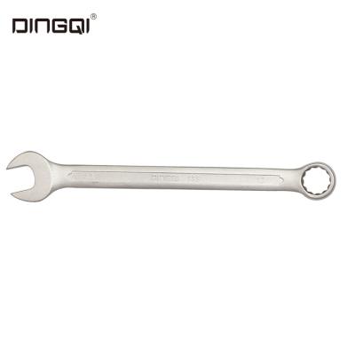 China Eco-friendly DingQi 27MM Mirror Polishing Single Opening Combination Wrench Ratchet Wrench for sale