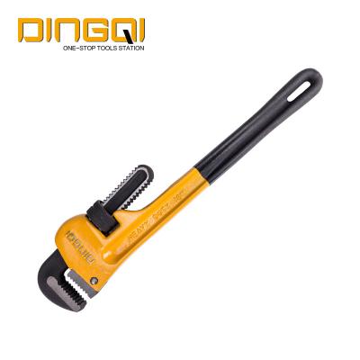 China DingQi Eco-friendly Material Tools Hot Sale Carbon Steel Heavy Duty 8 Inch 10 Inch Adjustable Pipe Wrench Pump Pliers for sale