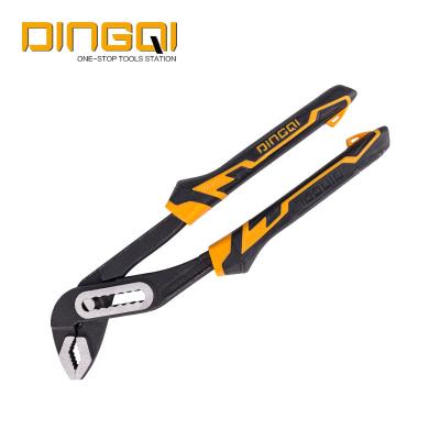 China DingQi 10Inch DIY Tools D4 Type Eco-friendly Carbon Steel Water Pump Slip Mini Slip Joint Pliers for sale