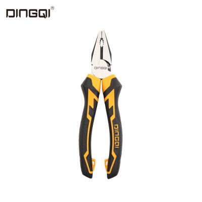 China DingQi Hand Tool Germany Eco-friendly Type 6 To 8 Inch Combination Pliers With Tpr Handle For Cutting Save 30% Energy for sale