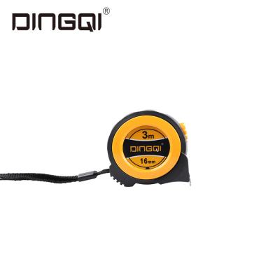 China DingQi Eco-friendly ABS Steel Tape Measure Portable Retractable Tape Measure 3m 5m 7.5m With Logo for sale