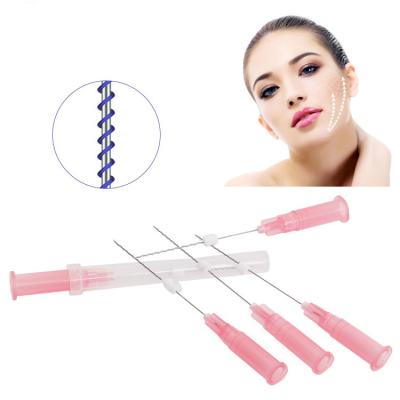 China wholesale cosmetic plla plla pdo molding pcl thread face lifting thread screw hilos tensores fio pdo lift gradedouble cosmetic thread dresser for sale