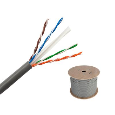 China New CCA/CCAE/Because PVC 6.5mm Rohs 10GMpbs 500MHZ Cat6a Utp Network Flame Retardant Cable for sale