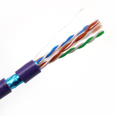 China CCA/CCAE/Because 1000ft UTP 6 Cat5e Lan Cat 6 Ethernet FTP STP SFTP 23AWG Bare Copper Cable 305M Shielded Cable Cat for sale