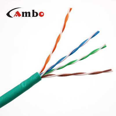 China CCA 0.4mm CCA UTP Cable Cat5e 305M Indoor for sale