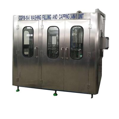 China Beverage Core 8-8-3 Mfg 3in1 Water Filling Machine Bottling Plant / Mineral Water for sale