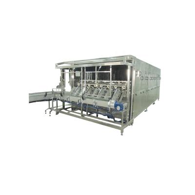 China Pure Beverage 5 Gallon 19Liter 250-300bp/h Bottle Water Filling Machine Use For Water Production Line for sale