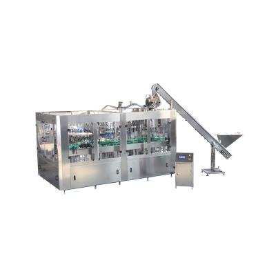 China High Efficiency Glass Bottle Liquor Container Gas Like Beers Liquid Washing Filling Capping Machine For Production Line for sale