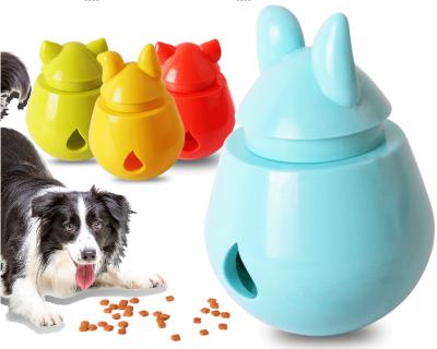 China Manufacturer Wholesale New Pet Products Tumbler Toy Food Spilling Ball Fun Stocked Dog Food Leaking Ball for sale