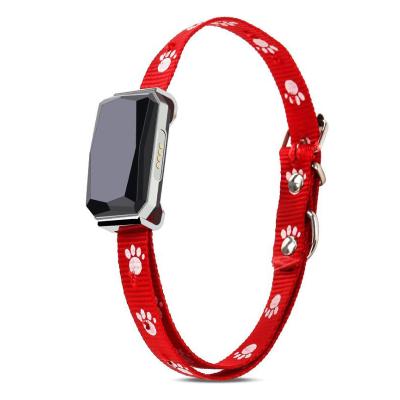 China Prevent Pet Loss GPS Pet Locator Tracker Mini Pet Smart Wear Anti-lost Device for sale