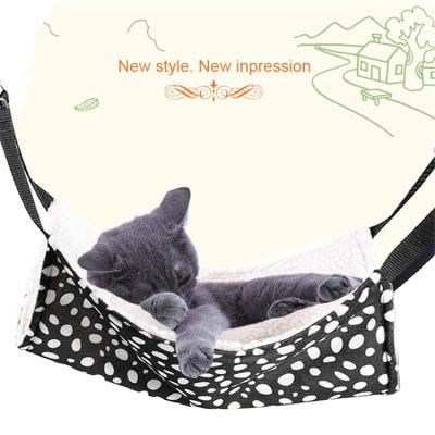 China Cat Hammock Bed Indoor Pet Cage Comfortable Hanging Soft Plush Hammock For Puppy Kitten Rabbit Other Small Animals Cat Swine for sale