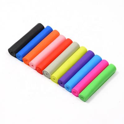 China Durable Hot Selling Amazon Logo Latex Fitness Exercise Yoga Resistance Bands Elastic Bands for sale