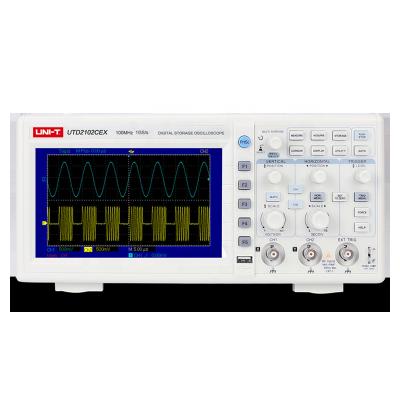 Cina UTD2000CEX Series Digital Oscilloscope 100MHz 2 Channel Digital Oscilloscope UTD2102CEX UTD2102CEX in vendita