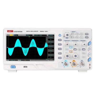 China UTD2102CEM Dual Channel Digital Oscilloscope 336mm x 164mm x 108mm 100MHz 2 CH Digital Oscilloscope Memory for sale