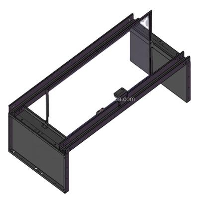 China SPCC Cold Rolled Steel Roof Uncelling Aisle Cold Aisle Accessories For Modular Internet Data Center Server High Density Rack Smart Data Center zu verkaufen