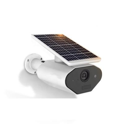 中国 Tuya Night Vision CCTV WiFi IP Camera 1080P IP66 Rechargeable Solar Security Camera Outdoor Low Power Consumption Solar Battery 販売のため