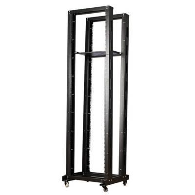 Chine Heavy Duty Server Room 600*600 22U 27U 32U 37U 42U 4 Post Open Frame Server Rack Floor Standing Rack à vendre