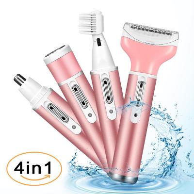 China Multi Functional/Portable Mini Size Electric Razors for Women Bikini Trimmer, 3 in 1 Women Razors for Shaving Rechargeable Body Hair Removal for Body en venta