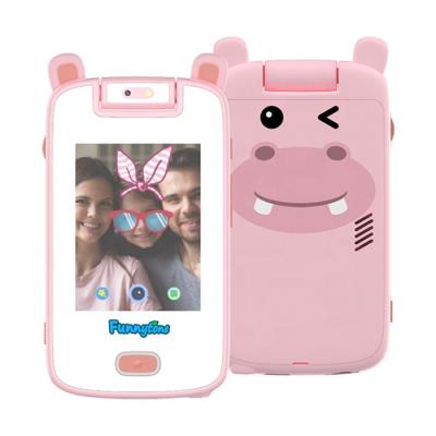 China Rotating Educational Learning Mobile Device Smart Cell Phone Smartphone Smartphone For Children Kid Baby Boy For Birthday Gift for sale