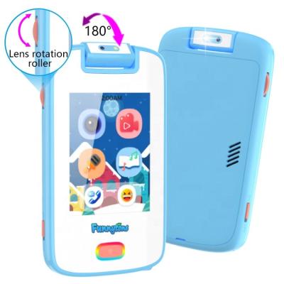 China 2023 Popular Education Baby Mobile Phone Rotatable Most Children's Mobile Phone Toys with 15 Stories 4 Songs Reminder in 2023 for sale