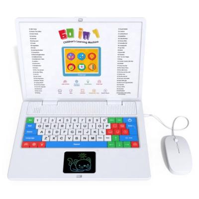 China Educational OEM ODM Customize New Design Kids Smart Board Learning First Educational Laptop Toys Machine For Children for sale