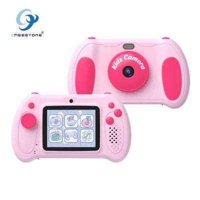 China About 0.3MP Stock Available Kids Smart Camera Toy With Games Music Player HD Photo 2.4 Inch IPS Color Screen For Children for sale