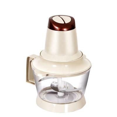 China Household Kitchen 3L Meat Grinder Vegetable Chopper Garlic Chopper Stainless Steel Blade Glass Vegetable Container for sale