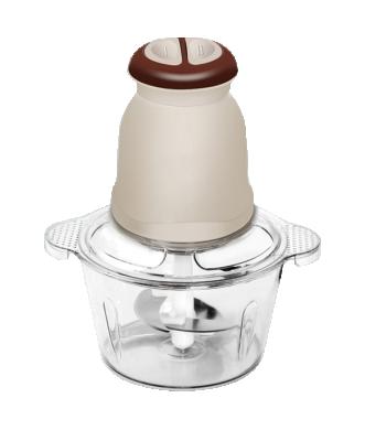 China Easy Operate Electric Cheap Meat Vegetable Chopper Blender Food Processor 2L 200W Alic Commercial Meat Cleaver for sale