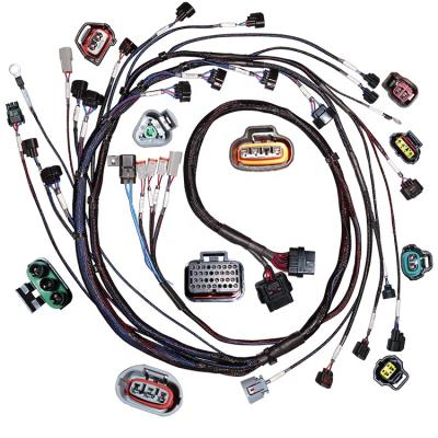 China Engine Wire Harness 34 Pin Connector PET Diesel Engine LS Wiring Harness for sale