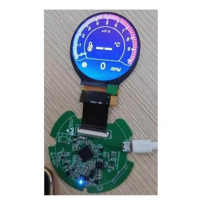 China 2.1inch Round Display Modules With Customized LCD Control Board For 2.1 Smart Remote Control for sale