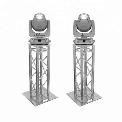 China Trade Show Manufacturer High Quality Aluminum DJ Head Light Bar Stand Sturdy Moving Square Truss Totem For Sale for sale