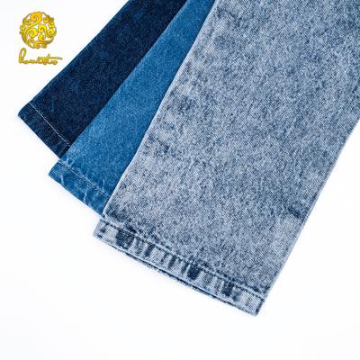 China Quality Shrink-Resistant 100% Cotton Twill Stretch Jeans Fabric for sale