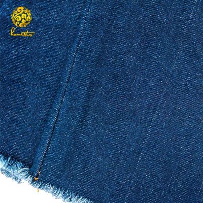 China 100% blue 16 oz denim fabrication soft cotton handle fabric for sale