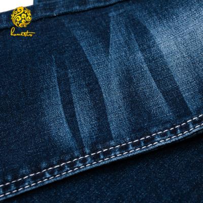 China Twill cotton polyester spandex fabric jeans men cotton fabric for sale