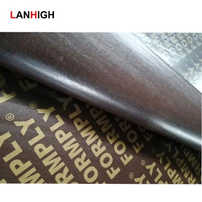 China 4*8ft self adhesive phenolic resin film for phenolic plywood for sale