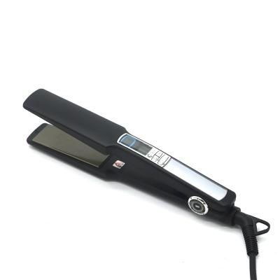 China Household 8888 Hair Straightener LCD Display Hair Flat Iron With Aluminum Ceramic Coated Plate For Straightening PTC for sale