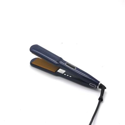 China LCD Display Fluffy Hair Straightener Highest Level 8898M-YM Wave Hair Flat Iron With Wide Plate Aluminum Ceramic Coated For Straightening MCH for sale