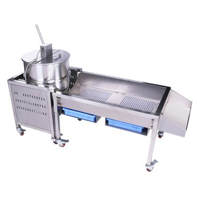 China Popcorn Stainless Steel LPG Popcorn Machine Electric Mixer Heating Function for sale