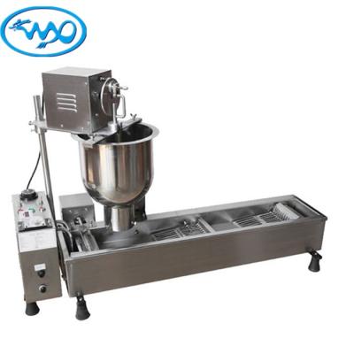 China Hot Selling Automatic Line Mini Donut Making Machine High Efficiency Donut Machine Production Line for sale